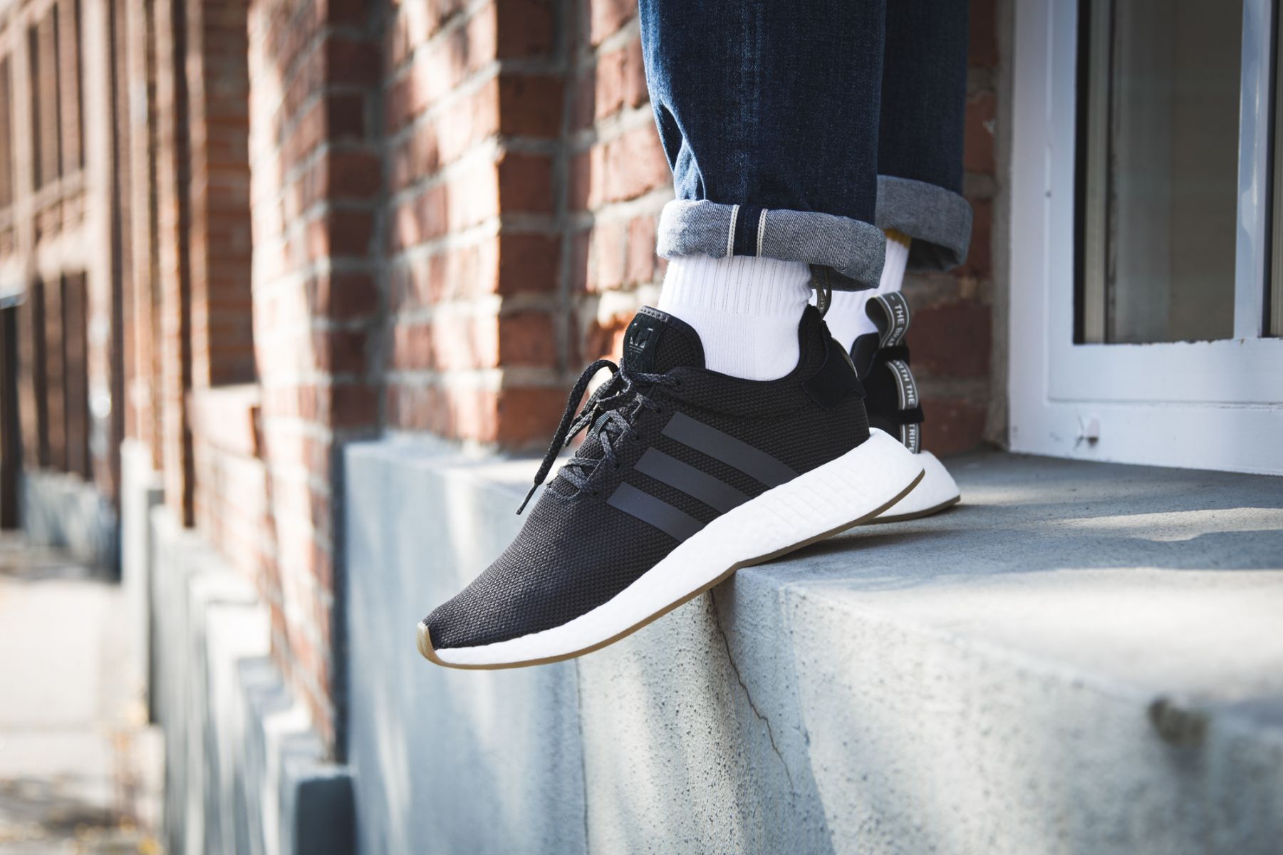 Adidas nmd r2 utility black/ utility black/ core black sale